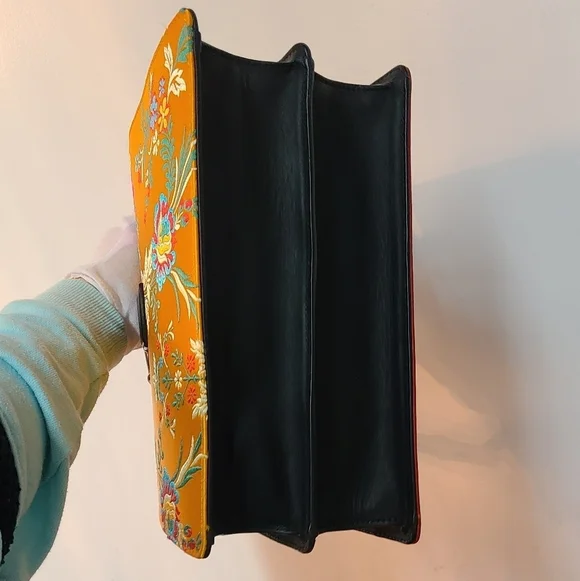 GUCCI Dionyso Bamboo Leather Handbag - Picture 12 of 17